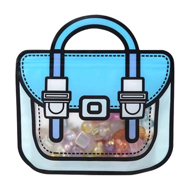 Tong Reusable Backpack And Grocery Proof Cartoon Backpack And Grocery Children's Party Color Snack And Stationery Storage