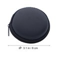 thumbnail image 5 of MRLESS Portable Zippered Earphone Case EVA Holder for MP3/Headphones (Black), 5 of 8