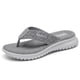 thumbnail image 4 of Ndcxsfigh Chanclas para Mujer Sandalias Cuña Informales Tanga para Verano (39 Gris), 4 of 9