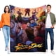 thumbnail image 1 of Juego de Street Fighter anti-pilling, suave, ligera, esponjosa y acogedora de lujo para hogar y cocina – Perfecta para niños y adultos,130X150cm, 1 of 6