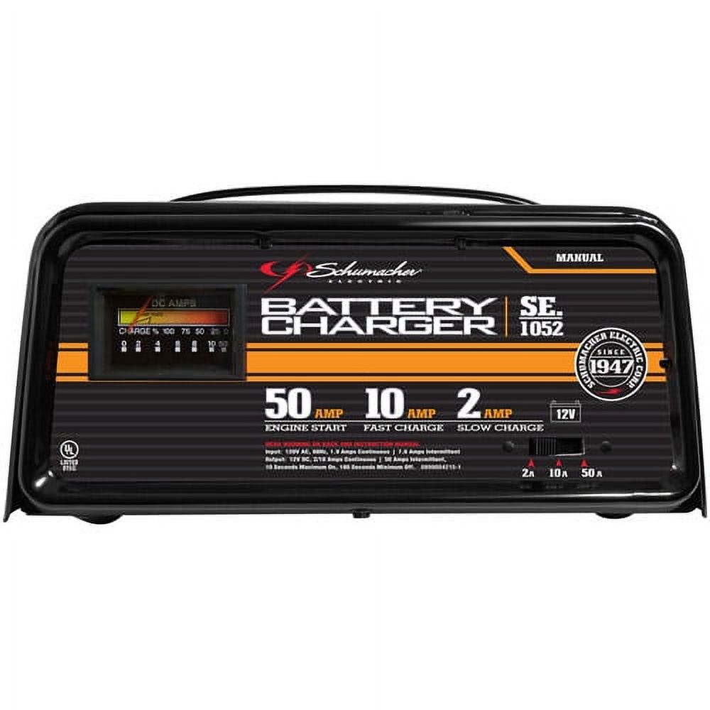 Schumacher SE-1052 50/10/2 Amp Manual Starter/Charger
