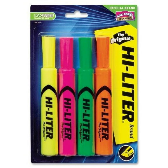 Avery HI-LITER Assorted Colors SmearSafe