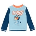 thumbnail image 3 of Bluey Raglan Rash Guard and Swim Trunks UPF 50+ Outfit Set Infant to Little Kid, 3 of 5