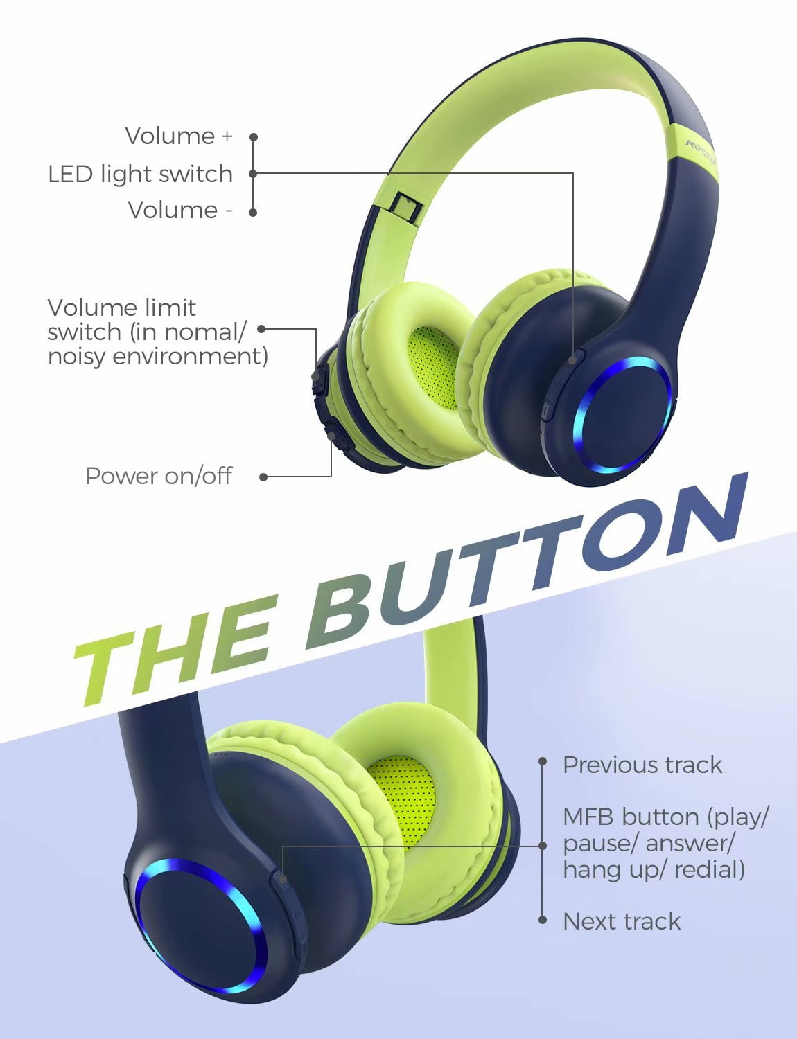 mfb button headphones