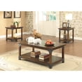 thumbnail image 2 of Coaster 3 Piece Coffee Table Set in Brown, 2 of 2