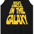 thumbnail image 3 of Instant Message - Best Uncle In The Galaxy - Men's Jersey Tank Top, 3 of 6
