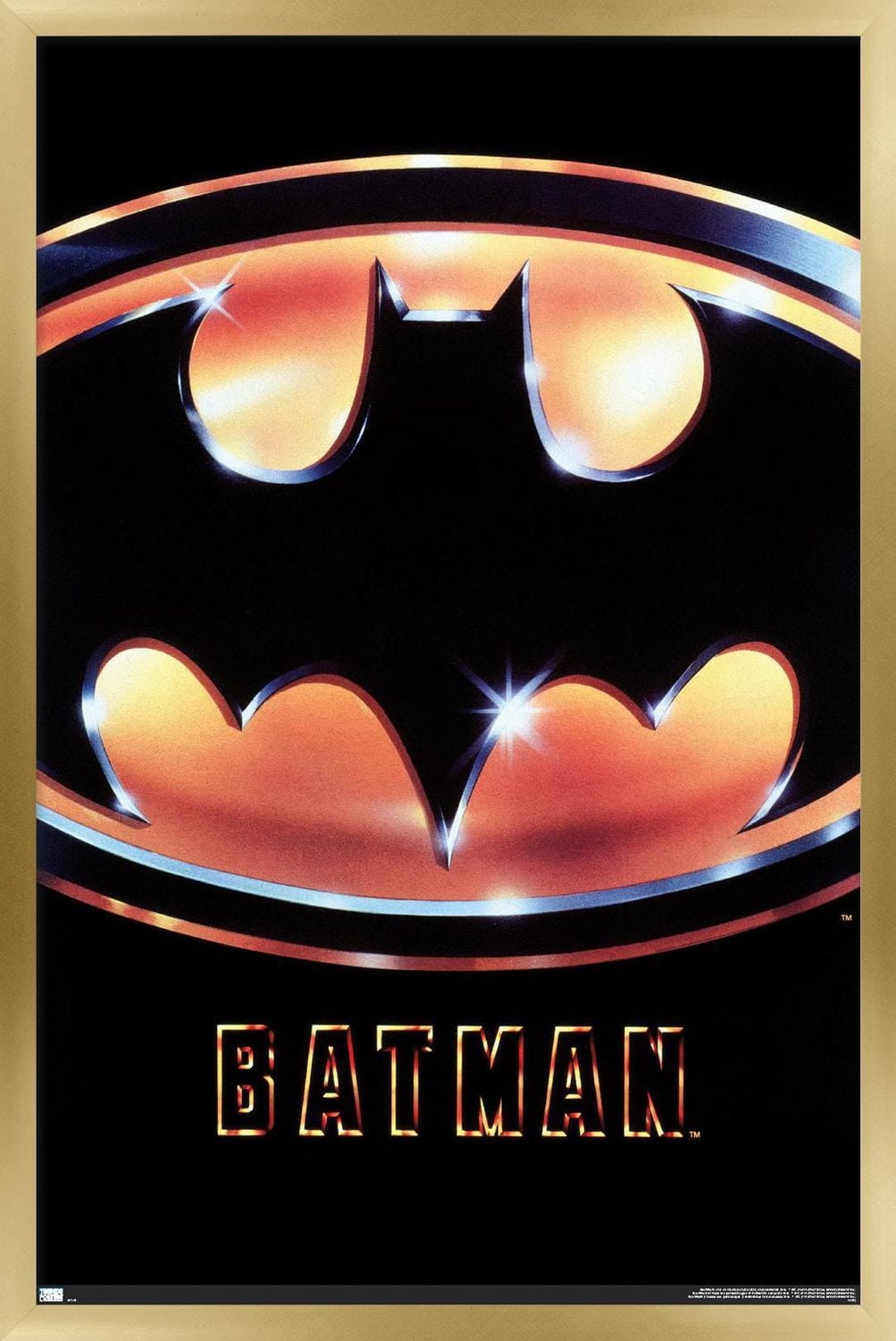 DC Comics Movie Batman (1989) - Logo One Sheet Wall Poster