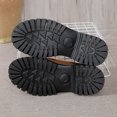 thumbnail image 3 of Mocasines Ortopédicos Con Plataforma Sin Cordones para Mujer Uso Diario (marrón Oscuro 40), 3 of 9