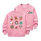 thumbnail image 2 of Cowsor Girls Sweatshirts Kids Cute Graphic Crewneck Pullover Tops Xmas Long Sleeve Holiday Shirts, 2 of 5