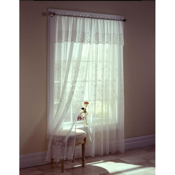 519 Isabelle Embroidered Sheer Voile Print