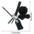 thumbnail image 2 of Safety Keychain Set Portable Faux Leather Wristlet Keychain Pendant Keychain, 2 of 4