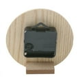 thumbnail image 2 of Retro Vintage Style Wooden Round Small Desk Clock Quiet Numerals Quartz Home, 2 of 3