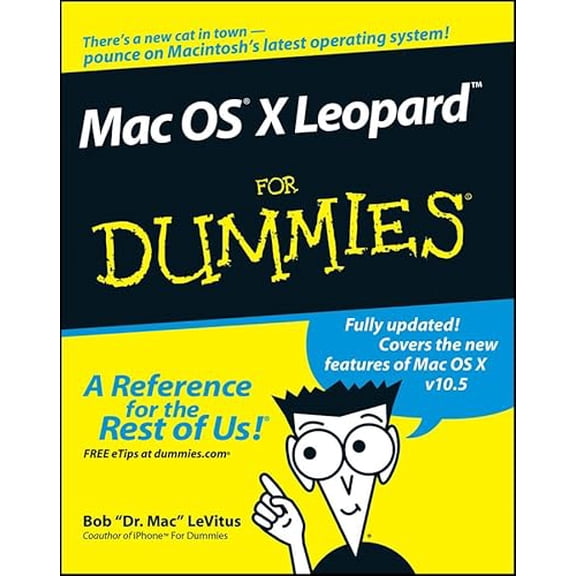 Pre-Owned Mac OS X Leopard For Dummies, 9780470054338, 0470054336, Paperback, 1 edition
