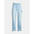 thumbnail image 5 of No Boundaries Baggy Carpenter Wide Leg Jeans, 32” Inseam, Women’s Sizes 00-20, 5 of 5