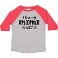 thumbnail image 3 of Inktastic I Love My Mimi with Hearts Boys or Girls Toddler T-Shirt, 3 of 5