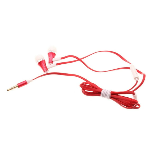 Wired Earphones for Kyocera DuraXV Extreme E4810 Phone - Hi-Fi Sound Headphones Handsfree Mic Headset Metal Earbuds R8O for Kyocera DuraXV Extreme E4810 Model