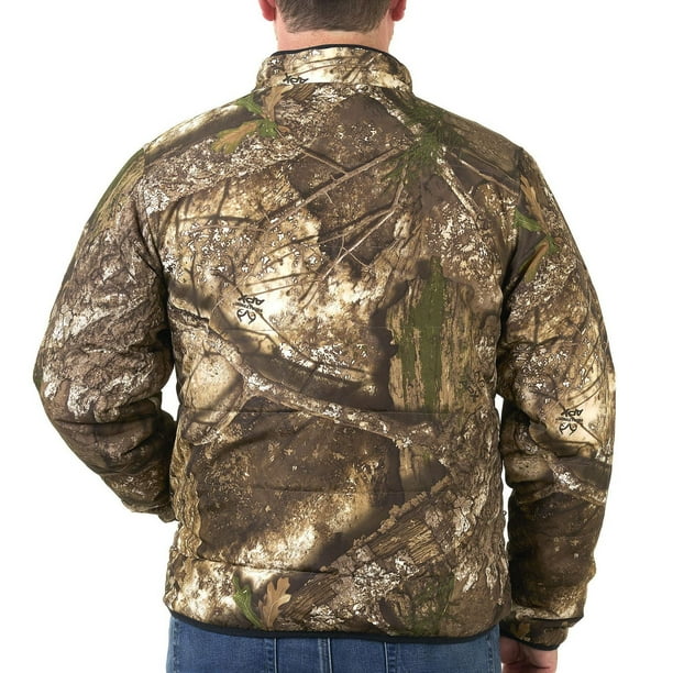 Realtree APX Men's Reversible Hunting Jacket - Blaze Orange