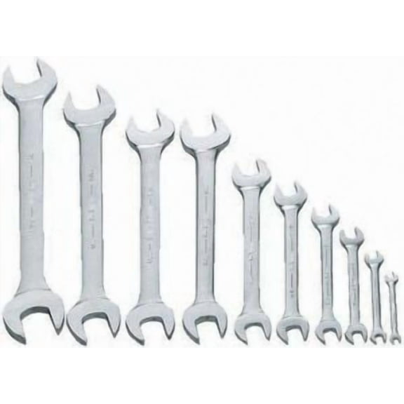 Williams WS-1710A 10-Piece Double Head Open End Wrench Set