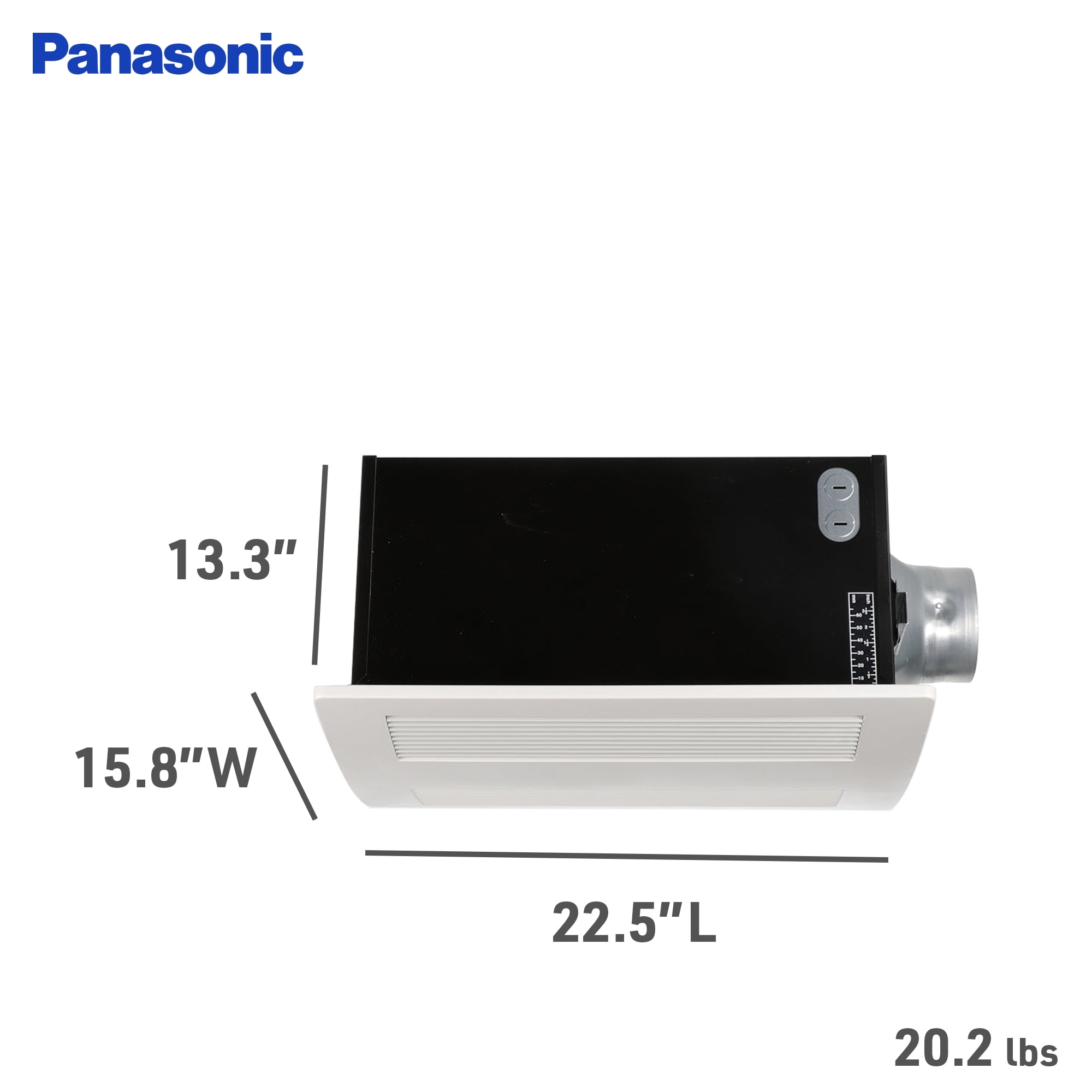 Panasonic FV-11VH2 WhisperWarm Fan/Heater Combination, Ventilation Fan,  Long Lasting, Quiet - Walmart.com