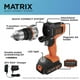 thumbnail image 5 of Taladro/atornillador Matrix Inalambrico Black & Decker 20v + 1 Juego de Brocas, 5 of 6