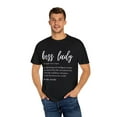 thumbnail image 4 of Novelty Boss Lady Definition Everly Wife Girl Business Cute Name Everly Empowerment Daughter Women Gag Unisex Garment-Dyed T-shirt, 4 of 4
