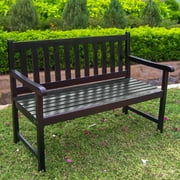 International Caravan Highland 4-Foot Indoor/Outdoor Bench