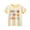 Beige Apricot, variant on Esaierr 1-8T Kids Girls Cotton T Shirts Tees Crew Neck Shirt Casual Cartoon Short Sleeve Tees