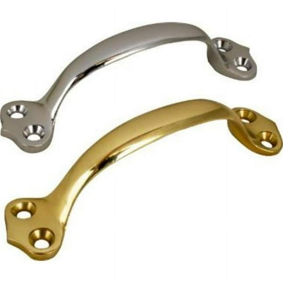SeaDog 222348 Deluxe 6" Lift Handle, Chrome Finish, #10 Fastener