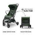 thumbnail image 2 of MAMA & BABY Packa Travel Stroller with One-Hand Automatic Folding, Ultra-Compact, Pink, 18.3LB, Unisex, 2 of 9