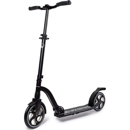 LaScoota Professional Adult Kick Scooter with Big Sturdy Wheels for Ages 6+  Charcoal  Up to 264 lbs