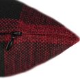 thumbnail image 3 of Fundas de Almohada Decorativas VAKADO 51x51cm Cuadro Rojo y Negro 2 Piezas, 3 of 3