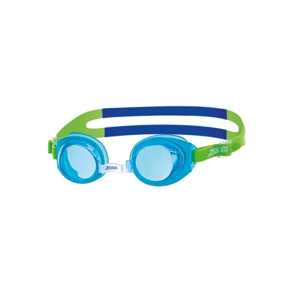 Zoggs Little Ripper Infant Kids Swimming Goggles (0-6 Years) Green/Blue