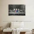thumbnail image 2 of Elephant Stock The Last Feast Wall Art - Horizontal Canvas Wall Art - Living Room Wall Decor - Religion And Spirituality Canvas - Gray And Pink Decor - 36" x 24", 2 of 8