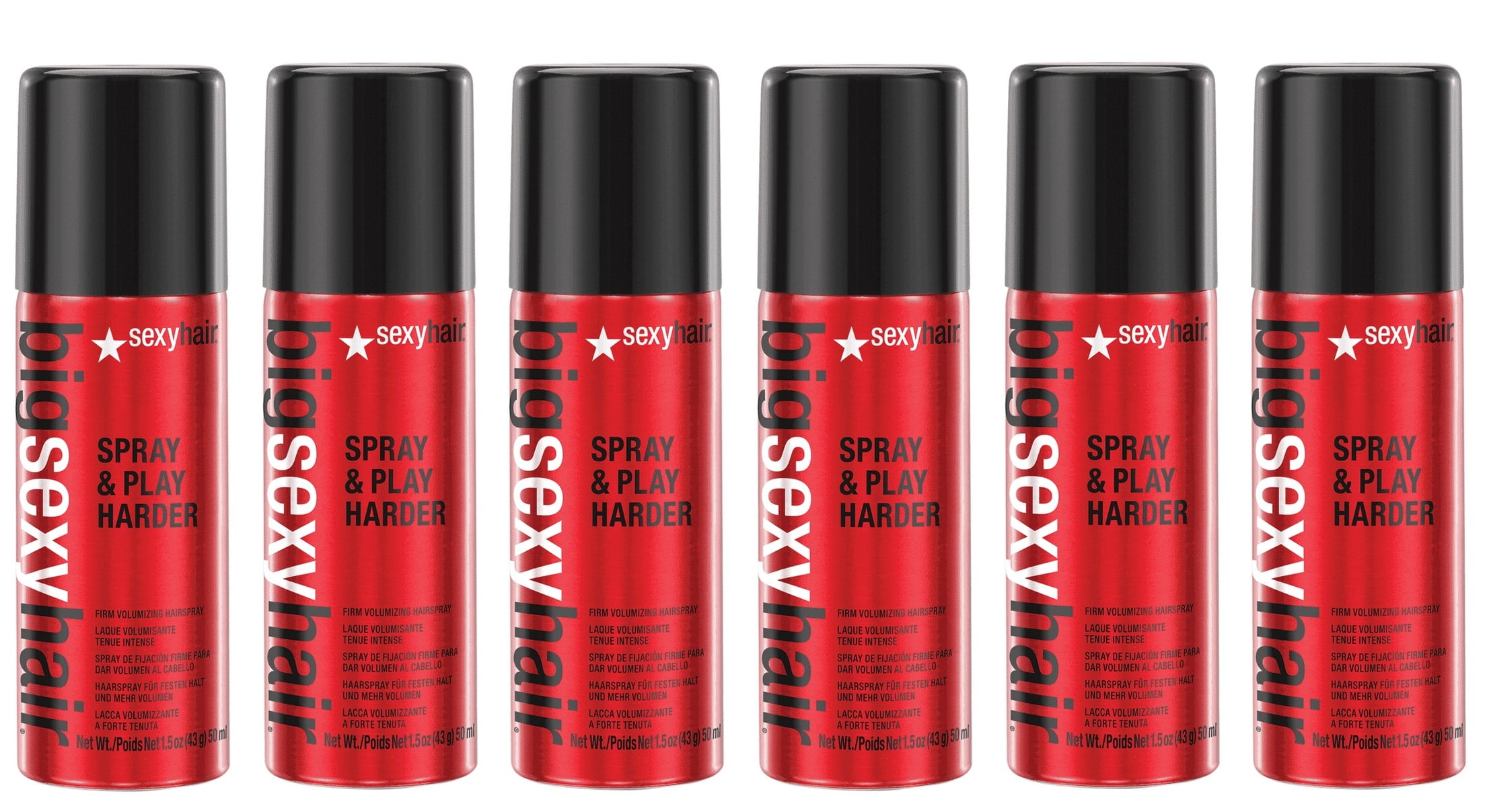 Sexy Hair Big Spray & Play Volumizing Hairspray  oz (pack of 6) -  