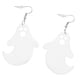 thumbnail image 3 of Cute Halloween Ghost Earrings Women Acrylic Exaggerated Design Jewelry for Halloween 8.2x5.2cm 1Pair, 3 of 3