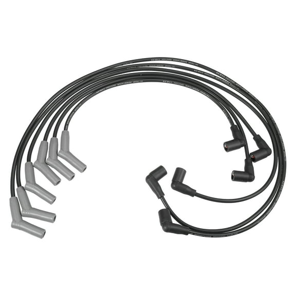 Unique Bargains Car Spark Plug Coil Wires 7mm Fit for Ford for Mustang 2001-2004 V6 3.8L 3.9L No.1U2Z12259BA - Pack of 6