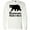 AA-White, variant on Inktastic Bozeman, Montana Black Bear Silhouette Long Sleeve T-Shirt