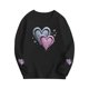 thumbnail image 4 of TaTaai Unisex Printed Round Neck Pullover, Valentine's Day Gift Spring Summer Long Sleeved Base Shirt Gift, 4 of 6