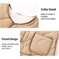 thumbnail image 5 of Baby Toddler Puffer Vest Boy Lightweight Sleeveless Jacket Padded Waistcoat, 5 of 6