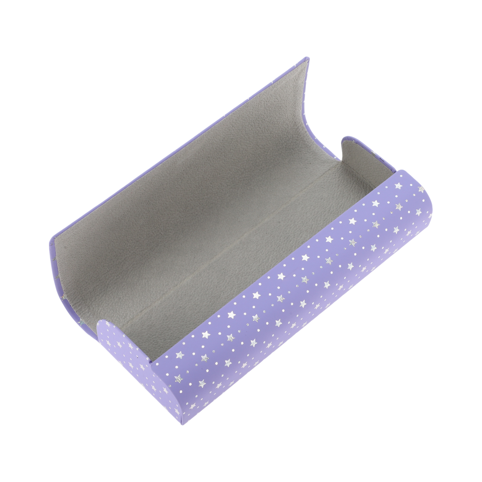 Unique Bargains Square Eyeglasses Case Storage 6.38"x2.44"x1.46" Purple