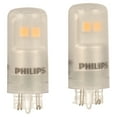 thumbnail image 6 of Phillips LED 7-Watt, 12-Volt T5 Landscape Tubular Light Bulb, Clear Soft White, Non-dimmable, Wedge Base (2-Pack), 6 of 6