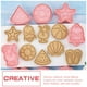 thumbnail image 3 of FELTECHELECTR cortadores de galletas con temática hawaiana, moldes para sellos de galletas hawaianas, adorables moldes para galletas., 3 of 5