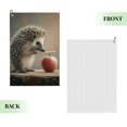 thumbnail image 2 of ONETECH Hedgehog Golf Towel Great Gift Idea 24x16in 1PC, 2 of 7