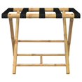 thumbnail image 2 of vidaXL Folding Luggage Rack 62x42x50.5 cm Bamboo, 2 of 5