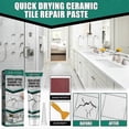 thumbnail image 4 of Waterproof Ceramic Tile Repair Adhesive for Quick Drying and Tub Fixing, 4 of 5