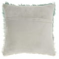 thumbnail image 2 of Nourison Mina Victory Illusion Fuzzy Shag Ombre Throw Pillow by  Celadon, 2 of 2