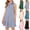 Beige, variant on Sexlip Womens V Neck Sleeveless Loose A Line Midi Dress Lightweight Breathable Casual Office Everyday Dress Pink XL