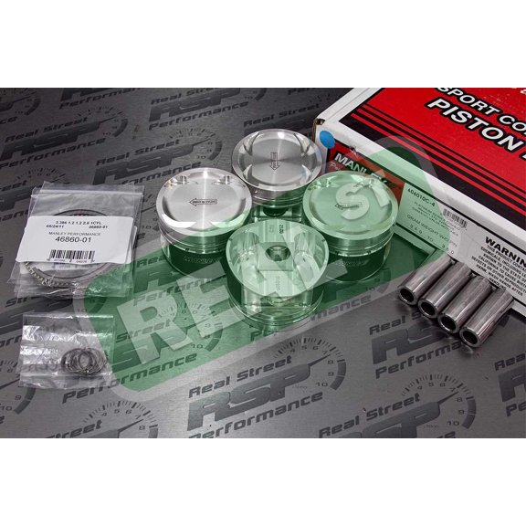 Manley 606010C-4 Dish Piston with Rings