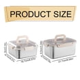 thumbnail image 3 of pdqouc Airtight 304 Stainless Steel Bread Box, DishwasherSafe Bread Storage Container for Homemade Bread with Time Recording Lid and Handle, Keeps Bread Fresh, 3 of 9
