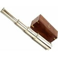 thumbnail image 2 of 15" Brass Telescope with Wooden Box - Nautical Collector Rustic Vintage Home Decor Gifts, 2 of 4